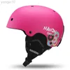 Skihelme Winter Kinder Skihelm Integral geformter Skihelm Jungen Mädchen Schneehelm Kinder Sicherheit Skateboard Ski Snowboardhelm HKD230808