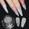 Nail Glitter Diamanten Poeder Reflectie Party Art DIY Decoratie Suiker Gel Polish Chrome Dust Sparkly Flash Disco Pigment 230808