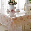 Table Cloth And Cover Clear Protector Desk Plastic Valentines Day Tablecloth 60 X 120