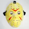 Оптовая маскарада маски маски Jason Voorhees в пятницу 13 -й фильм ужасов хоккейная маска Сказ Хэллоуин костюм косплей пластиковые маски для вечеринок