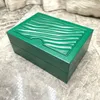 Horlogedozen Koffers Topkwaliteit Rlx Groen met originele houten horlogedoos Luxe merk met papieren Kaart Kan Maatwerk AAA Horloges Opbergdoos 230807