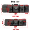 Confezioni da giorno Tactical Double Rifle Gun Case Caccia Shooting Imbottito Sgun Storage Zaino Pistola e Magazine Bag 95cm 116cm 230807