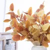 Dekorative Blumen Nordic Ins Eukalyptus Künstlicher Blattstrauß Seidenstoff Gefälschte Pflanzendekoration Blume Wohnzimmer Hochzeitsblätter
