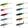 Betar lockar toppvatten konstgjorda fiske lockar 13g 15g 35g whopper plopper med snurrande svanspoppar wobblers lock för gädda fiske 230807