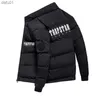 trapstar - Jaqueta e casaco masculino outono/inverno roupas quentes grosso e quente London Parka moda coreana acolchoado novo 2023 L230520