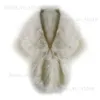 New 2018 Women Ladies Luxury Faux Fur Vest Coat Winter Wharm Thick Elegant Bridal Wedding White Fur Shawls Capes Jacket H1 T230808