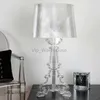 Nordiska bordslampor Modern Acrylic Ghost Table Lamps Creative Bedroom Lamps Table Bredvid Lamp vardagsrum hem deco mode led hkd230808
