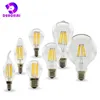 Other Home Garden Retro Edison E27 E14 LED Filamento Bulb Lamp 220V240V Light C35 G45 A60 ST64 G80 G95 G125 Glass Vintage Candle 230807