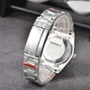 Orologio da uomo di lusso orologio automatico al quarzo per il tempo libero cinturino in acciaio inossidabile quadrante 41mm orologio impermeabile regalo di compleanno Montres de luxe