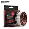 Linha de trança 120M revestimento de fluorocarbono linha de pesca linha de pesca de naufrágio rápido invisível linha de peixe de náilon para isca durável linha de peixe 230807