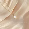 Подвесные ожерелья 2023 Модное ожерелье для женщин легкие роскошные нишевые ключи
