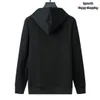 Herrtröjor designerkläder avslappnad 100% bomullsmän hoodie mode geometriska tryck tröja asiatisk storlek