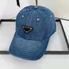 Designer Fashion Street Baseball Caps Hüte für Männer alle Jahreszeiten Denim Luxus drei Farben Sonnenhüte Ball Hut verstellbare Sport Casquette