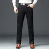 Men's Pants 8 Colors Corduroy Business Fashion Stretch Autumn Winter Casual Comfortable Male Classic Trousers