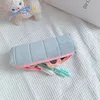 Women's Soft Velvet Brushes Lipstick Limitizer Cosmetic Bags Caldy Color Student Pencil Pencil Case Case Storage Lag