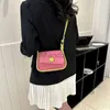 Shoulder Bags Popular Solid Color Bag 2023 Spring New Trend Fashion One Shoulder Simple Crossbody Casual Commuter Saddle Bagstylishhandbagsstore