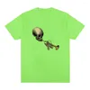 Men's T Shirts Funny Spooky Skeltal Trumpet Tshirt Male Vintage High Quality T-shirt Summer Men Women Fashion Pure Cotton Crewneck Short