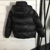 Designers para baixo jaqueta designer mulheres puffer casaco com capuz casacos zíper bolsos botão de segurança guarnição manga longa com capuz roupas de algodão jaquetas de inverno mulheres