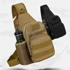 Backpack Chest Bag Military Mini Tactical Water Bottle Outdoor Camping Hiking Multi functional Oblique Cross Cycling Sports Camo 230807