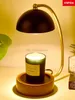 Calentador de velas de aromaterapia temporizado Aceite esencial Fusión Cera Lámpara de mesa Difusor de sala de estar Luces nocturnas Dormitorio Luz ambiental HKD230808