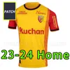 2023 2024 RC Lens футбольные майки FOFANA GANAGO 23/24 дома в гостях Какута Градит Фортес Перес третья футбольная рубашка мужская детская комплект носок полный комплект костюм FANS Player VERSION