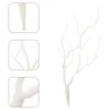 Fleurs Décoratives Noir Décorations De Mariage Branches Arbre Antler Branche Artificielle Brindilles Plastique Séché Manzanita Tiges Vase Sec Décor Bricolage