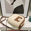 Модель дизайнер сумки роскошная сумка Canvas Bag Top Caffice Saddle Bag Сумка сумка для плеча мешки с лопаточным пакетом.