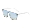 2023Flower Lens Sunglasses with Letter Designer Brand L Sun Glasses Women Men Unisex Traveling Sunglass Black Grey Beach Adumbral V2330