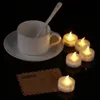 Velas Pacote com 12 Velas Mini Brilhantes de Natal Pequenas Operadas por Bateria Halloween Amarelo Branco Quente Sem Chama 230808