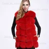 2018 herbst Winter Warme Mode Frauen Import Mantel Pelz Westen Hochwertige Faux Pelzmantel Lange Weste frauen Jacke T230808