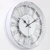 壁時計丸い時計12インチファッションサイレントホームリビングルームガーデンオフィスカフェ装飾