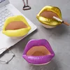 1PC Ceramic Sexy Lips Ashtray Smoke Hull Creative Ash Tray Mouth Smoking Ashtray Home Decor Trendy Mini Gift Smoking Accessories HKD230808