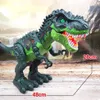 ElectricRC Animali Telecomando Kids Walk Sounds Dinosaur Model Toys Giocattolo da passeggio elettrico di grandi dimensioni con musica Light Spray Regali per ragazzo 230807