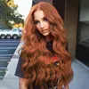 Loose Deep Wave Brazilian Human Hair Wigs 32 34 Inch Transparent Synthetic Curly Lace Front Wig For Black Women