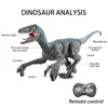 Électrique/RC Animaux Télécommande Dinosaure Jouets pour Enfants 2.4Ghz RC Dinosaure Robot Jouet avec Son de Verisimilitude pour Enfants Garçons Filles Cadeau pour Enfants 230808