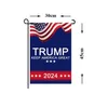 Banner Flagi Donald Trump 2024 Flaga 30x45cm Maga Keep Amercia Garden 4966H Drop dostawa dom