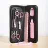 Premium Pink Professional Hair Cutting & Thinning Shears Set - Perfect for Salon Styling!