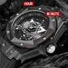 Wristwatches PINTIME Men Luxury Unique Compass Dial Watches Men's Sports Military Wrist Watch Clock Male Zegarek Meski Montr Quartz