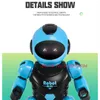 ElectricRC Animals Parent Child Interaction Smart Programmering Remote Control Robot 24G LED COOL LYGNING 360 ° Omnidirectional Walking RC 230807