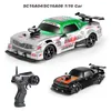 Electric/RC Car 1 16 Lighting Spray Remote Control Car GTR Sports Car 4WD High Speed AE86 Drift Rc Car 2.4G Wireless Remote Control Car Kids Toy 230807