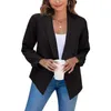 Costumes pour femmes 2023 européen et américain printemps automne Slim Blazer costume haut manteau professionnel porter