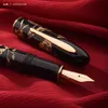 Füllfederhalter Hongdian N23 Füllfederhalter Rabbit Year Limited Männer Frauen High-End-Studenten Business Office Signierstift Goldschnitzerei für Geschenk 230807