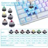 Skyloong GK64 64 Keys Mini Mechanical Tangentboard 60% SK64 OPTISK HOT SWAPPABLE GAMING -tangentbord för PC Gamer Desktop IP6X Win MAC HKD230808