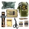 Dagpaket Rhino Rescue Military Ifak Pouch EDC A Gunsite Combat First Aid Trauma Tactical Kit Bag utformad för att behandla pistolens sår 230807