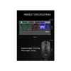 SAMA HJ9525 RGB-Gaming-Mechanische Tastatur und Maus-Set, 108 Tasten, USB-Computer, kabelgebundene Tastatur und Maus mit LED-Hintergrundbeleuchtung für PC/HKD230808