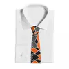 Бабочка Geometric Modern Mondrian Мужчины Женские галстуки шелковый полиэстер шириной 8 см для мужской рубашки аксессуары Cravat Свадебная вечеринка