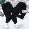 Clothing Sets Toddler Boys Set spring autumn Children Sports Hooded Clothes Baby Boy Splice Shirts Pants Suits 2 8Y 230807