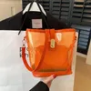 Sacs de soirée sac à bandoulière Transparent femmes PVC clair Simple sacoche décontracté filles bandoulière couleur unie messager