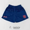 American Sports Shorts Fitness Running Beach Pants Mesh Breathable 3/4 MENSWSVP