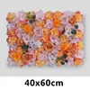 Fiori decorativi Decorazione di nozze artificiali Accessori per feste Piante finte Glicine Rose Decor Background Wall Hanging Prato Pannello